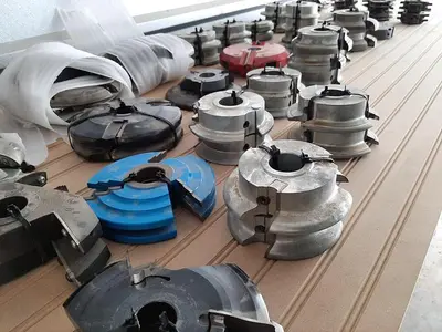 Shaper Cutter Heads, 1 1/4" Bore, Various Large Lot