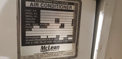 McLean Air Conditioner CR29-0216-8002