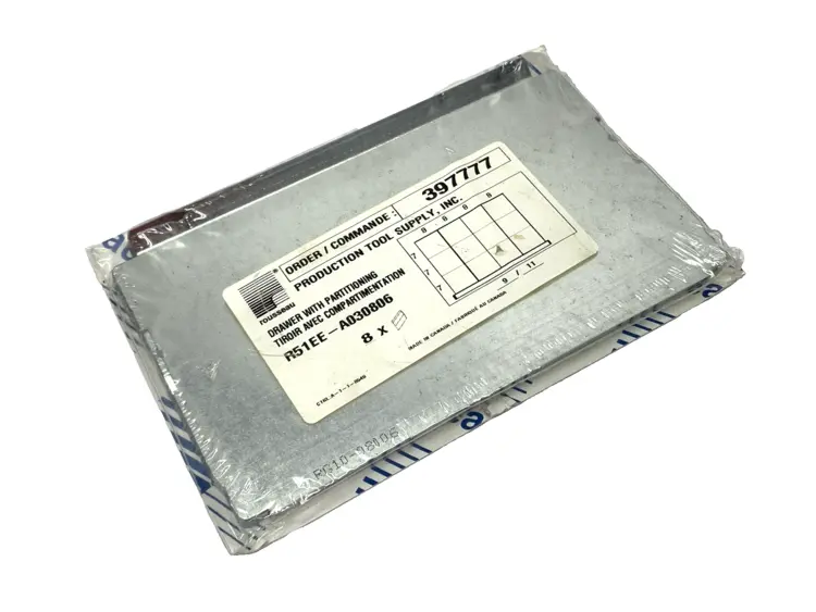 New | in-Stock ROUSSEAU METAL DRAWER WITH PARTITIONING PKG OF 8 Parts & Accessories (Material Handling) Michigan US | Maverick Industrial Sales #1092742