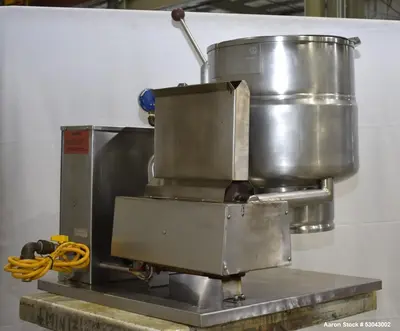 Used GROEN TDH-40 Stainless Steel Tanks Illinois US | Aaron Equipment #85146