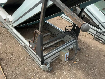 (3) Crivaf Automation Belt Conveyors, Aluminum Frame, no motors, need work, longest is approx. 140”