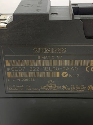 USED SIEMENS 6ES7 322-1BL00-OAAO