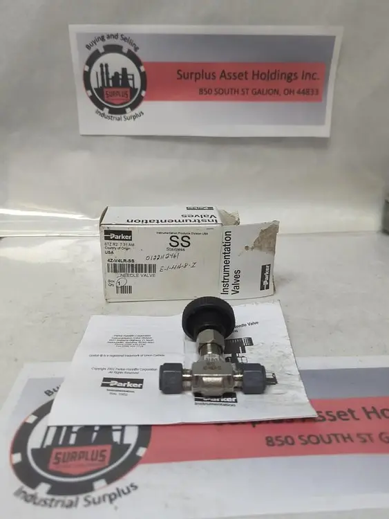 New | in-Stock PARKER 4Z-V4LR-SS Pump & Valve Parts Ohio US | Surplus Asset Holdings #1246253