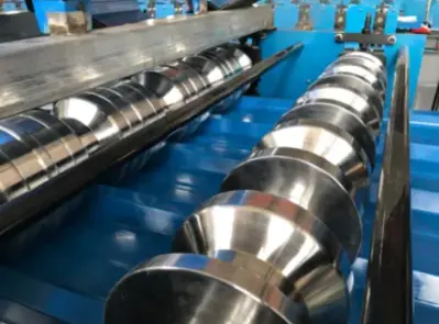 Trapezoidal Metal Roof Roll Forming Machine in Hebei, China