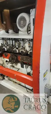 USED 2008 SILVER DOUBLE SIDED PLANER SGM-268P