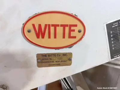 Used WITTE 42? X 12? Fluid Bed Dryers Illinois US | Aaron Equipment #1487669