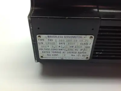 Used Compumotor Brushless Servomotor 200V 3.4A 5300 RPM Servo Motors Michigan US | Maverick Industrial Sales #1394211