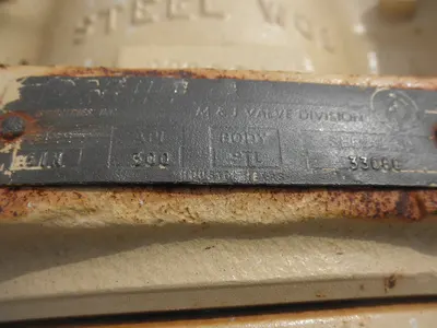 USED DANIEL 6" 300#