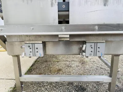 KleenLine 14.5ft Dual Belt Stainless Steel Flat Conveyor