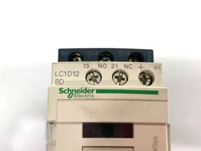 Used SCHNEIDER ELECTRIC IEC CONTACTOR, TESYS DECA, NONREVERSING, 12A PLC Contactors | Maverick Industrial Sales #1099124