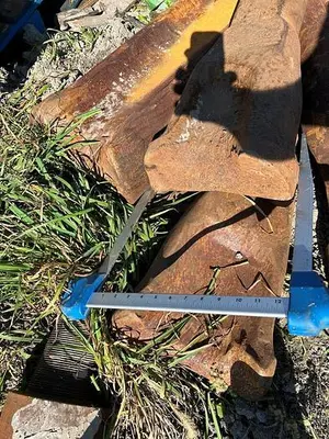 Used AFTERMARKET 12-1/2" TO 13" CABLE TOOL CHISEL TYPE Tool Bits Pennsylvania US | East West Machinery & Drilling #1417336
