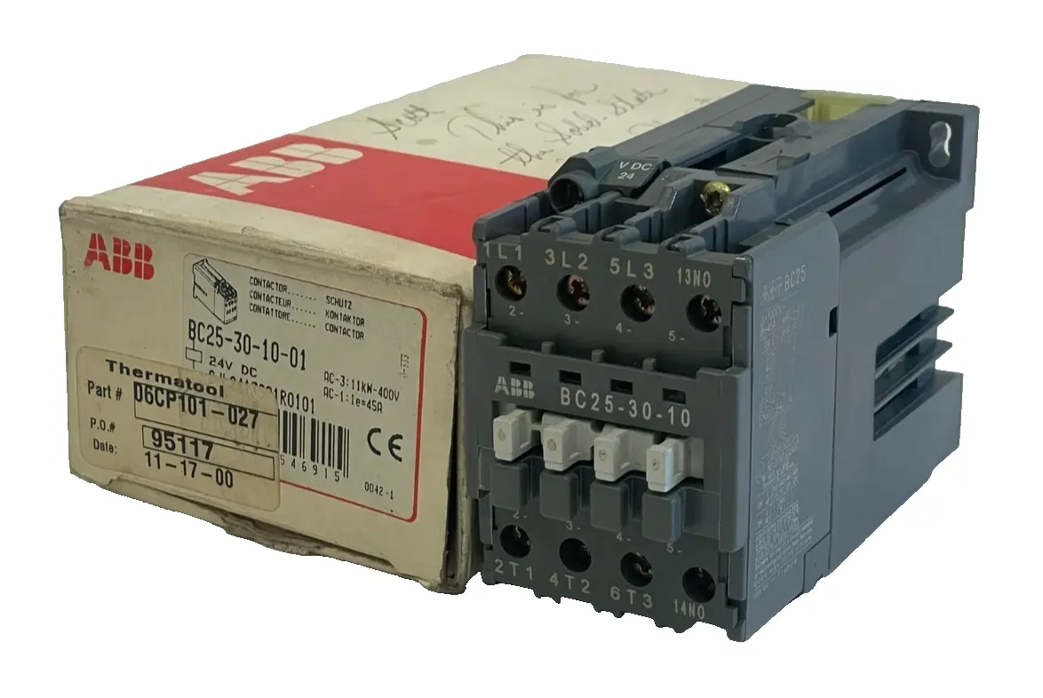 NEW ABB BC25-30-10-01 CONTACTOR BC25301001