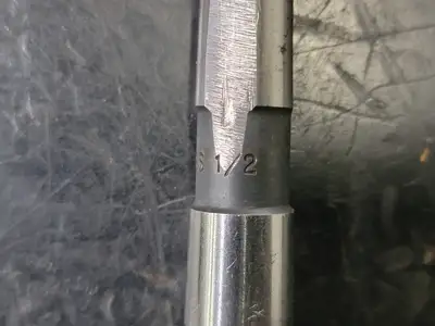 1/2", 13/16", 1-1/16" HSS Spiral Flute Taper Shank Reamer Set
