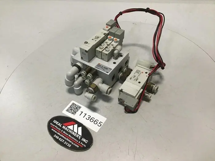 Used SMC SY5140-5G-KRIZ0002 Valves/Fittings Michigan US | Ideal Machinery #597879