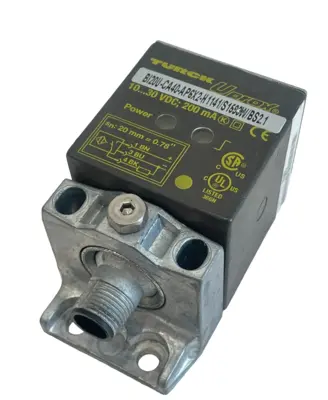 NEW TURCK BI20U-CA40-AP6X2-H1141/S1590 W/BS2.1 SENSOR 10-30VDC 200MA