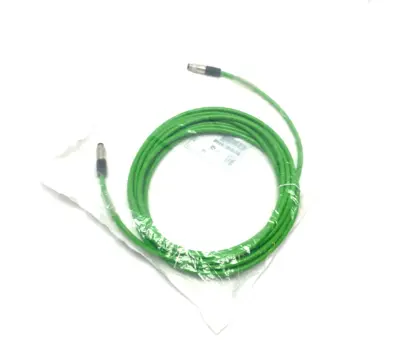 NEW SIEMENS SIMATIC COMMUNICATION BUS CABLE 5M LENGTH M8 CONNECTION