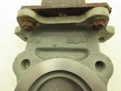 DeZurik 9258997 3" Knife Gate Valve 304 SS Rising Stem Fig. 824