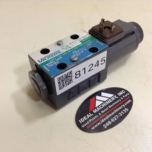 Used VICKERS DG4V-3S-2AL-M-U-HL7-60-EN490 Valves/Fittings Michigan US | Ideal Machinery #597550