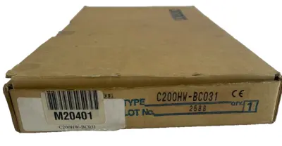 NEW OMRON C200HW-BC031 3 SLOT CPU I/O BACKPLANE C200HWBC031