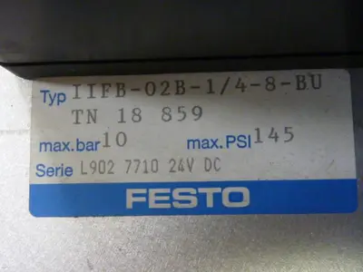 USED FESTO IFB8-02