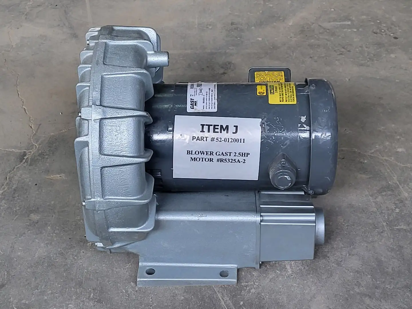 Used GAST R5325A-2 Pumps British Columbia CA | Lenmark #237653