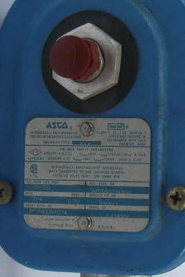 Used Asco WP1S8316A374 Solenoid Valves California US | Davliegogo LLC #1705765