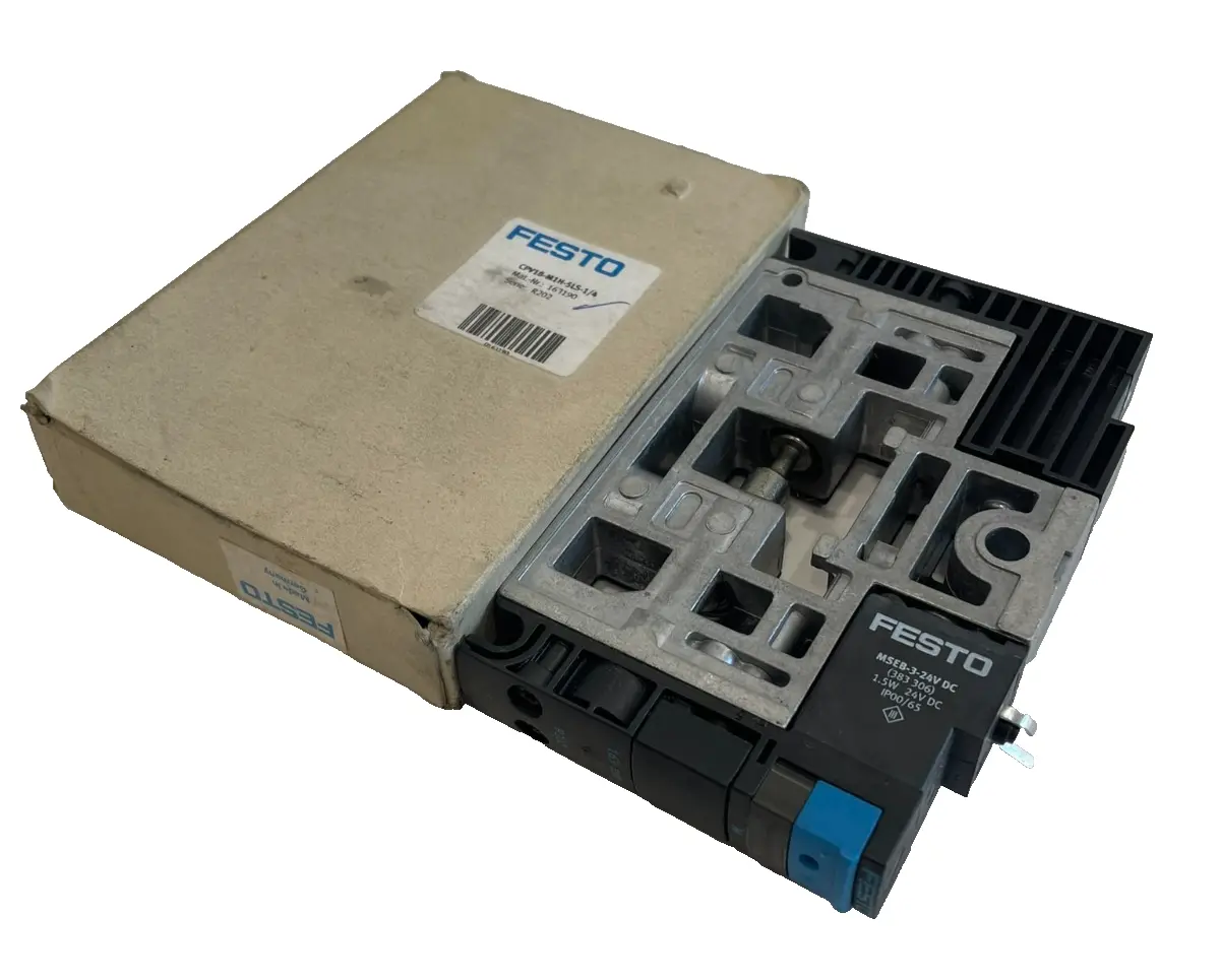 NEW FESTO CPV18-M1H-5LS-1/4 SOLENOID VALVE 163190 CPV18M1H5LS14