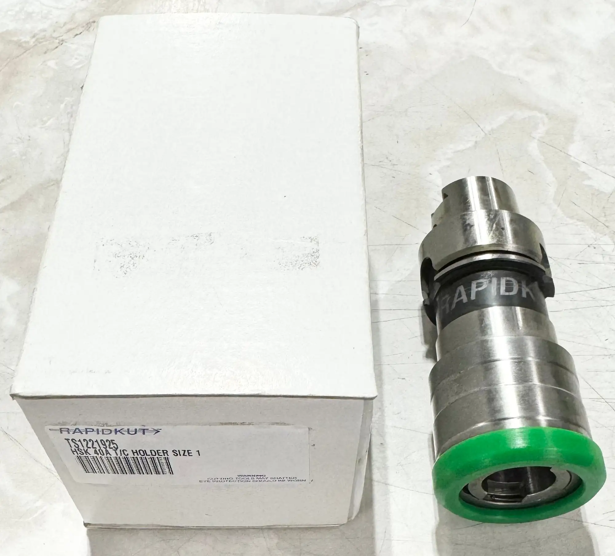 RapidKut HSK 40A Tension & Compression Tapping Holder #0 to 9/16"