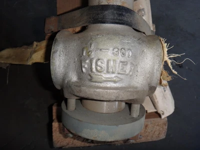 Fisher 1.5" 300 Class, Alloy 20 Control Valve