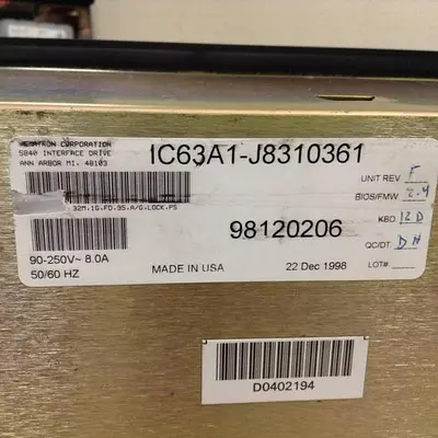 USED NEMATRON CORP IC63A1-J8310361
