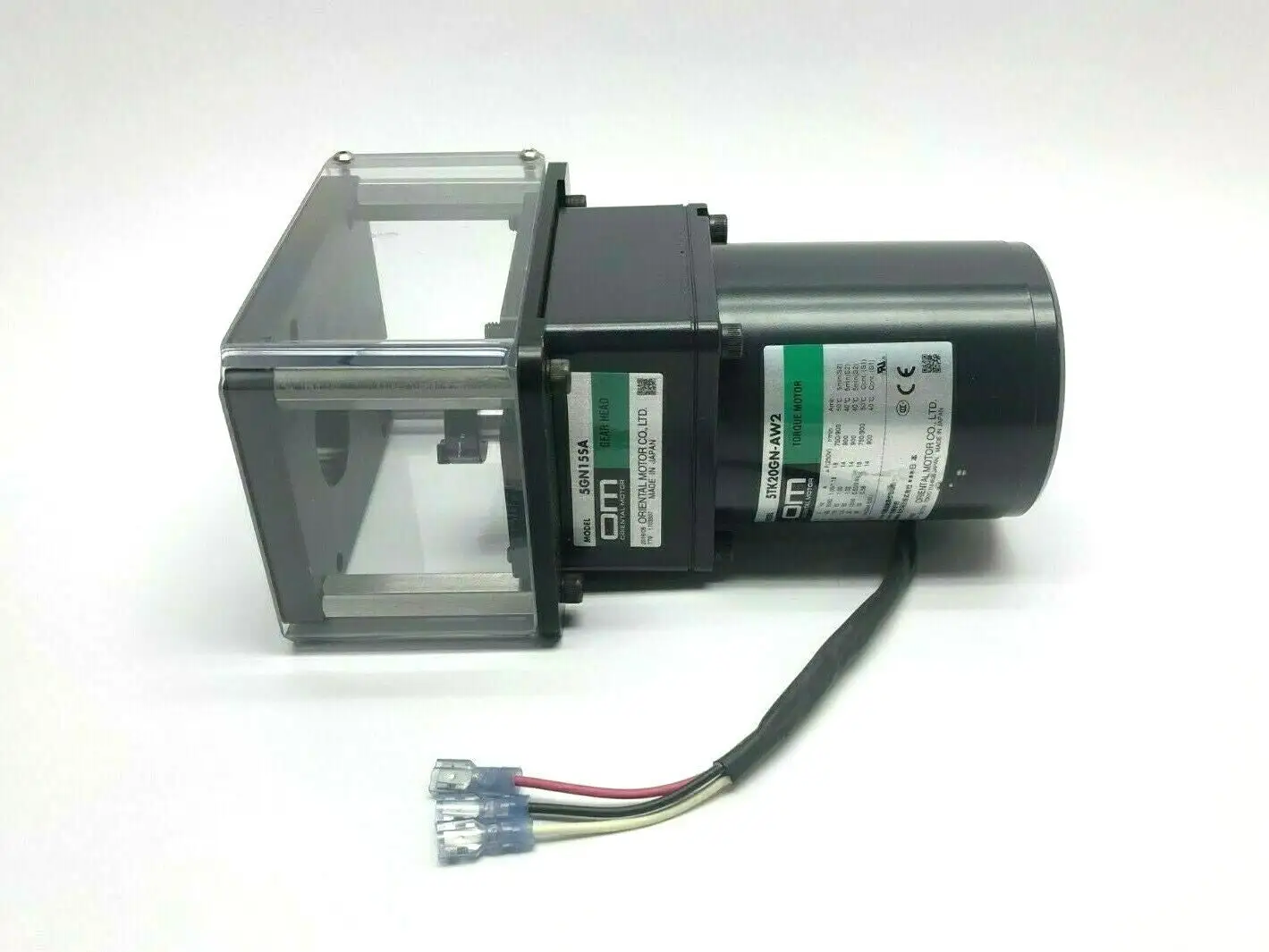 Used Oriental Motor 20 W (1/38 HP) AC Torque Motor (15:1 Gear Ratio) Gearmotors Michigan US | Maverick Industrial Sales #1453067