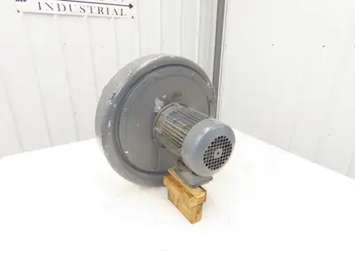 Centrifugal Blower Fan Backward Incline 22.5m3/min 1.25kw 3360rpm 230/440V 3Ph