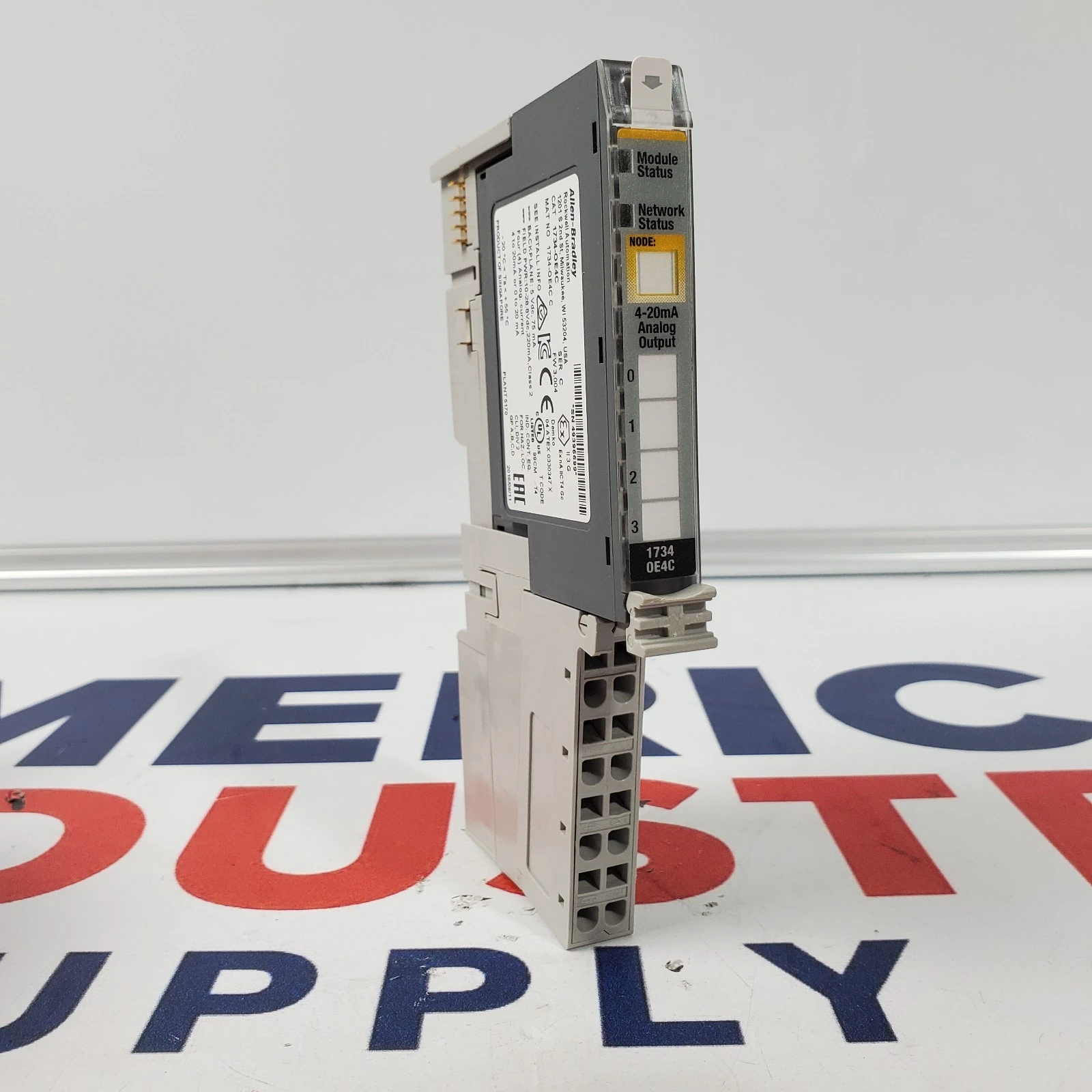 Used Allen-Bradley 1734-OE4C PLC Input & Output California US | American Industrial Supply Co. #1516867