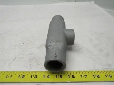 Appleton Unilet 1 T Form 35 Conduit Body Box Enclosure W/ Cover and Gasket