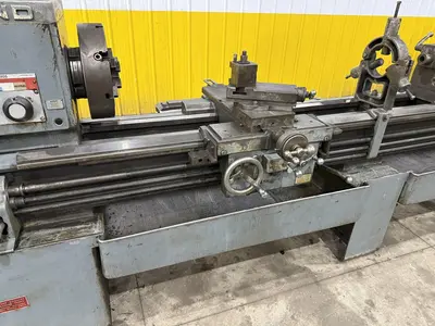 19" X 120" LEBLOND MODEL #6E REGAL ENGINE LATHE 1.75" HOLE: YOBRO #23960