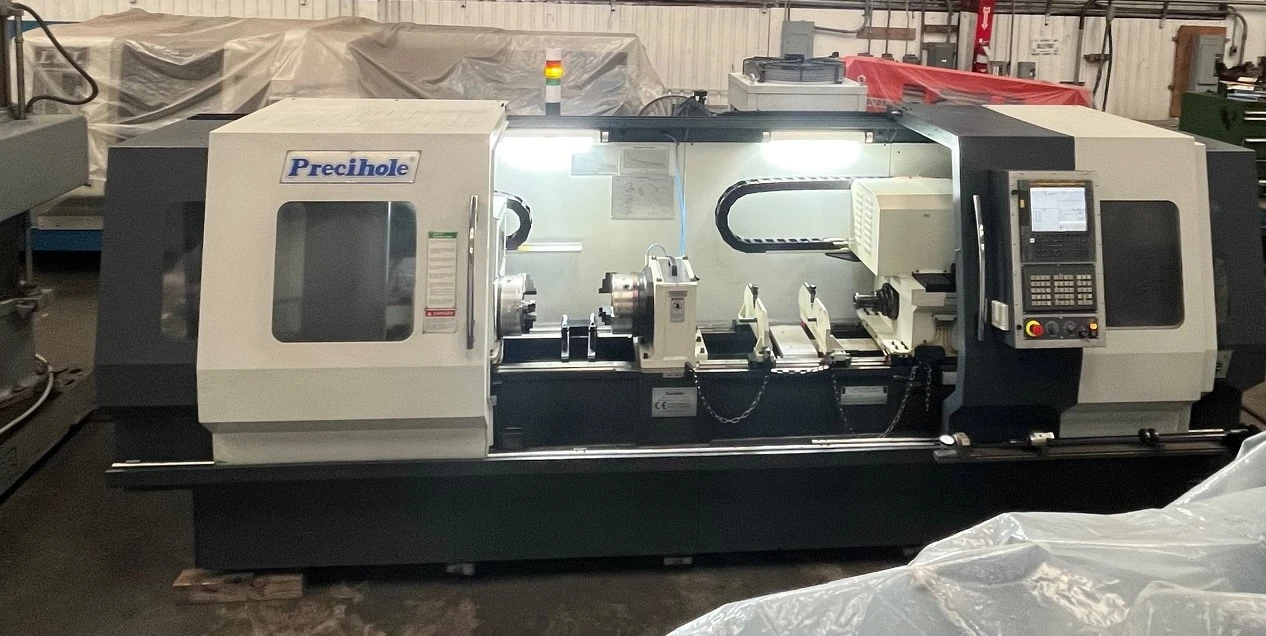 PRECIHOLE CNC SINGLE SPINDLE GUN DRILL