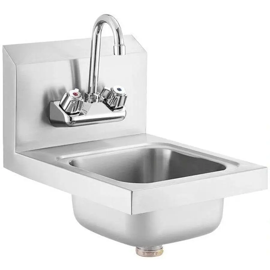 STAINLESS STEEL 12" HAND SINK