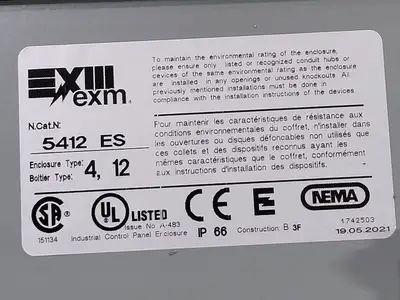 NEW EXM 5412-ES