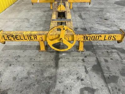 8,000 LBS X 10' X 8' LETELLIER 4-ARM SPREADER BAR LIFT BEAM WITH CENTERING ADJUSTMENT: STOCK #21987