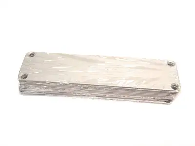 USED HAMMOND 125.3 X 30.43X 1.5MM ENCLOSURE END PANEL