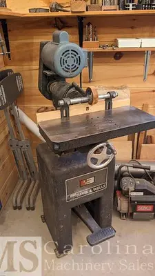 USED DAVIS AND WELLS DBM 64 HORIZONTAL BORING MACHINE