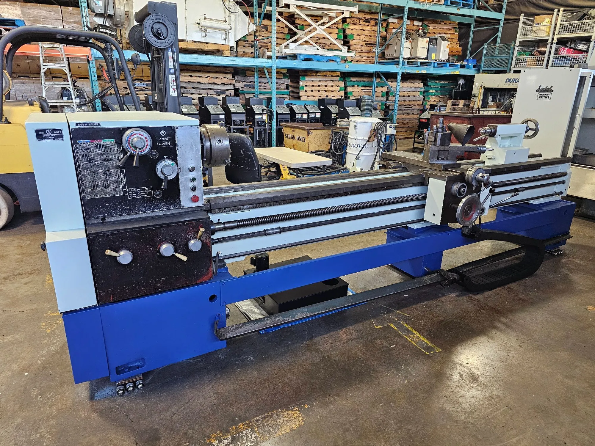 Used 1994 ZMM SLIVEN 580 Engine Lathes Ontario CA | CNCsurplus #72386