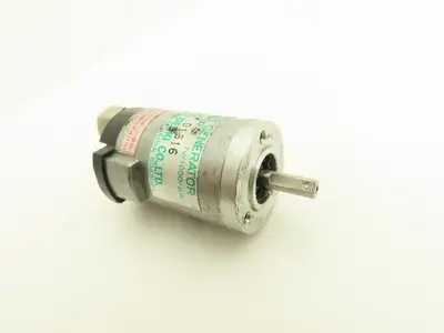 Sanyo Denki 104-3024 Tachometer Generator 7VDC/1000rpm