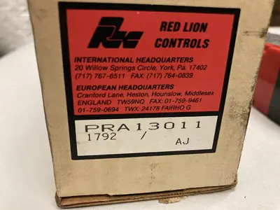 Used RED LION CONTROLS PRA1-3011 Relays & Switches Ohio US | Surplus Asset Holdings #1242458