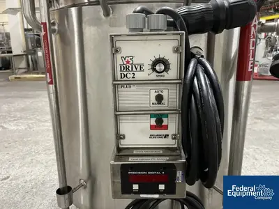 USED Precision 400 Liter Precision Stainless Reactor, 316L S/S, 45/90#