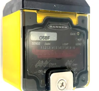 NEW BANNER ENGINEERING OSBF PHOTOELECTRIC SENSOR HEAD