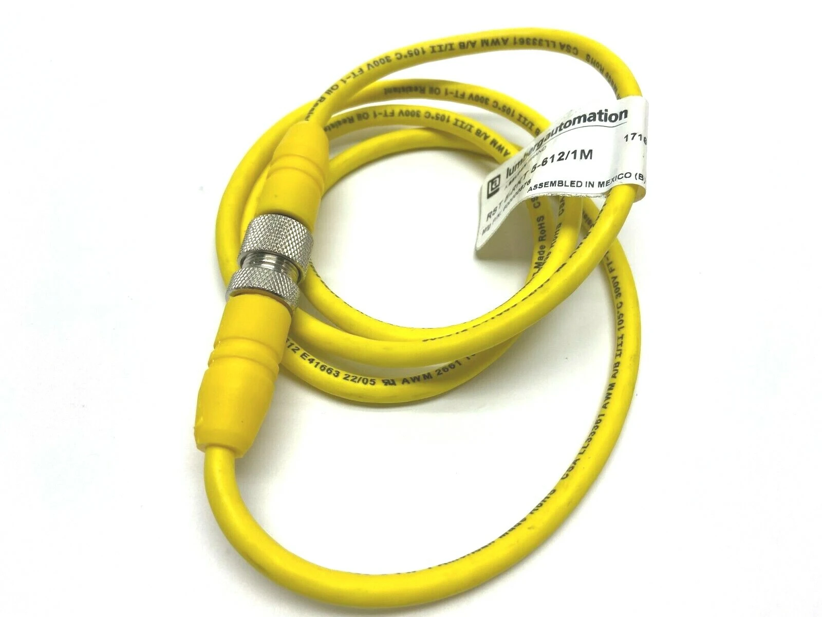 RST 5-RKT 5-612/1M 600000876 | Lumberg Automation  Cordset - Used