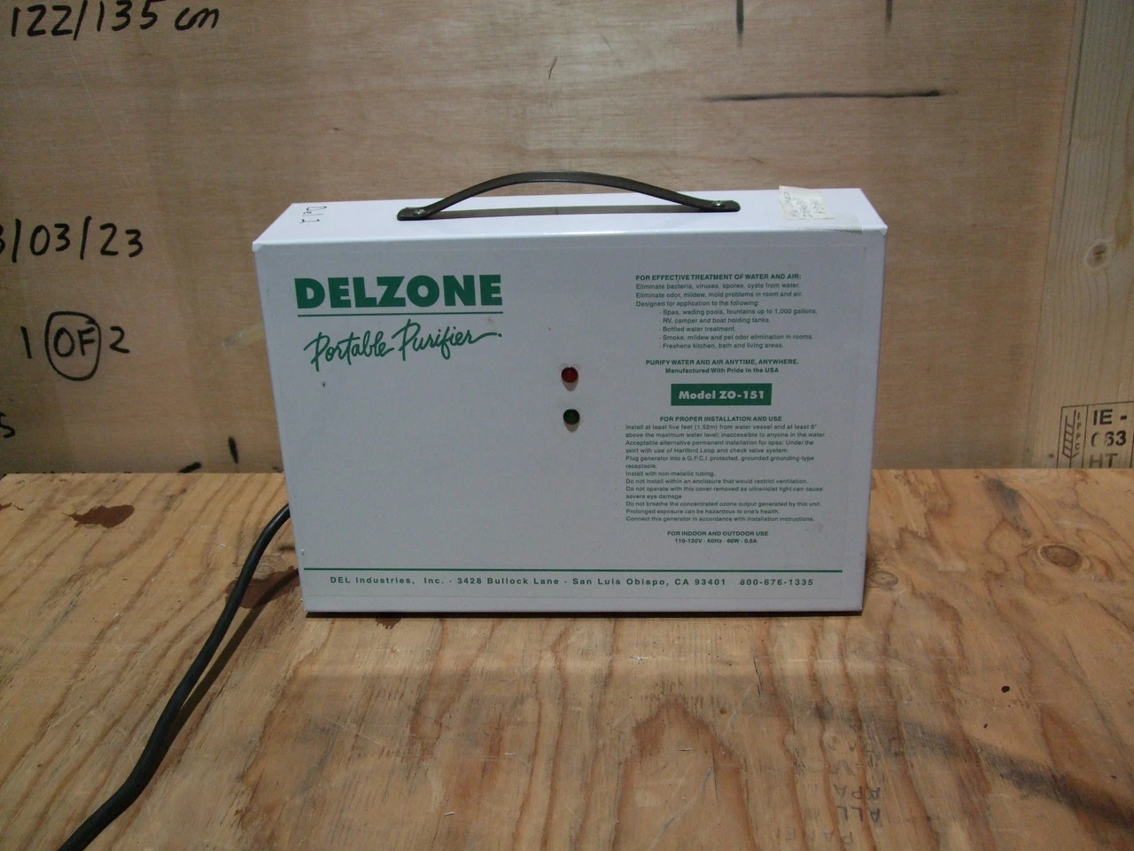 USED DELZONE ZO-151