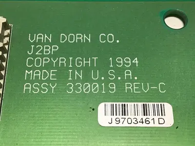 USED VAN DORN PC330-019 330-019