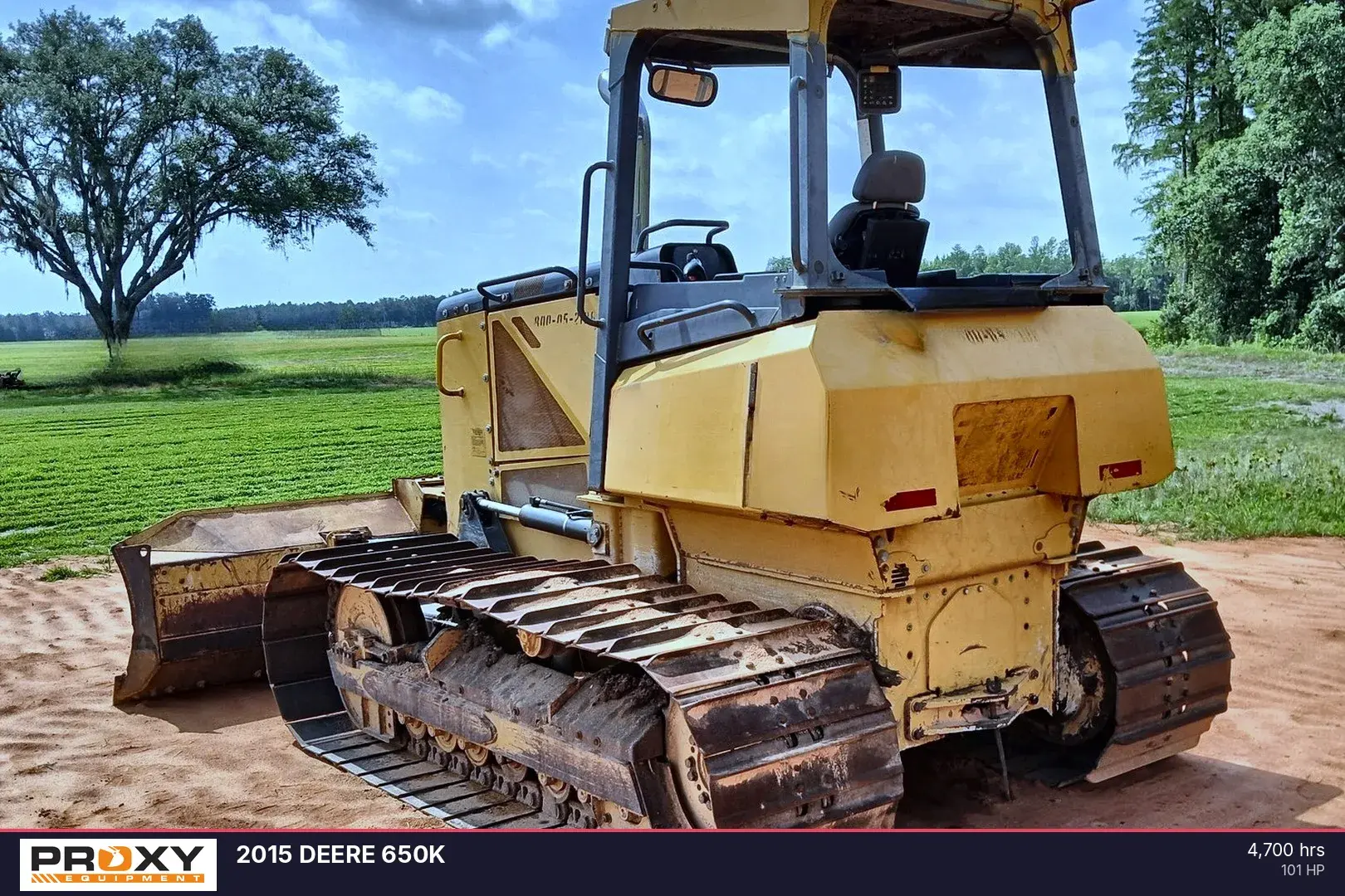 Used 2015 DEERE 650K Bulldozers Florida US | Proxy Equipment #1377964